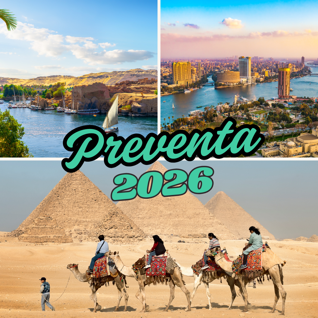 Egipto con Crucero en el Nilo, Mar Rojo & Alejandria 2026