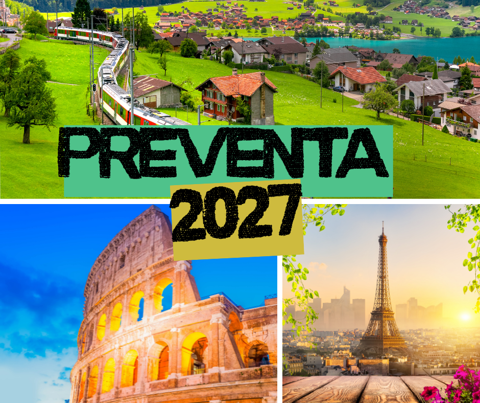 2027 Italia, Suiza & Paris - Linea Plus