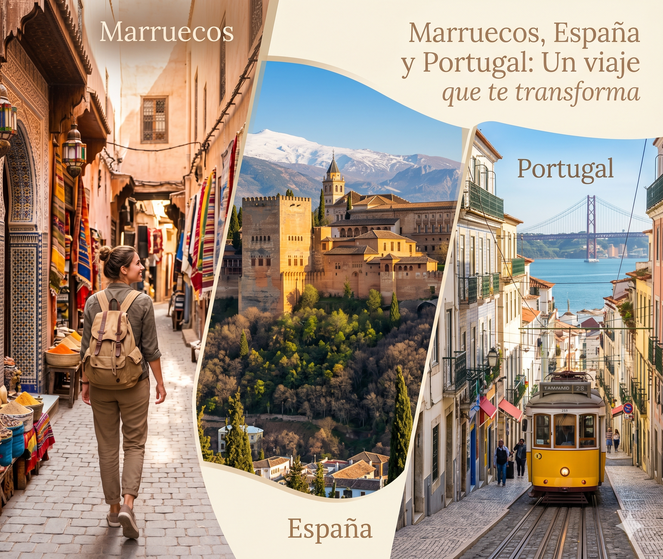 Marruecos, España y Portugal