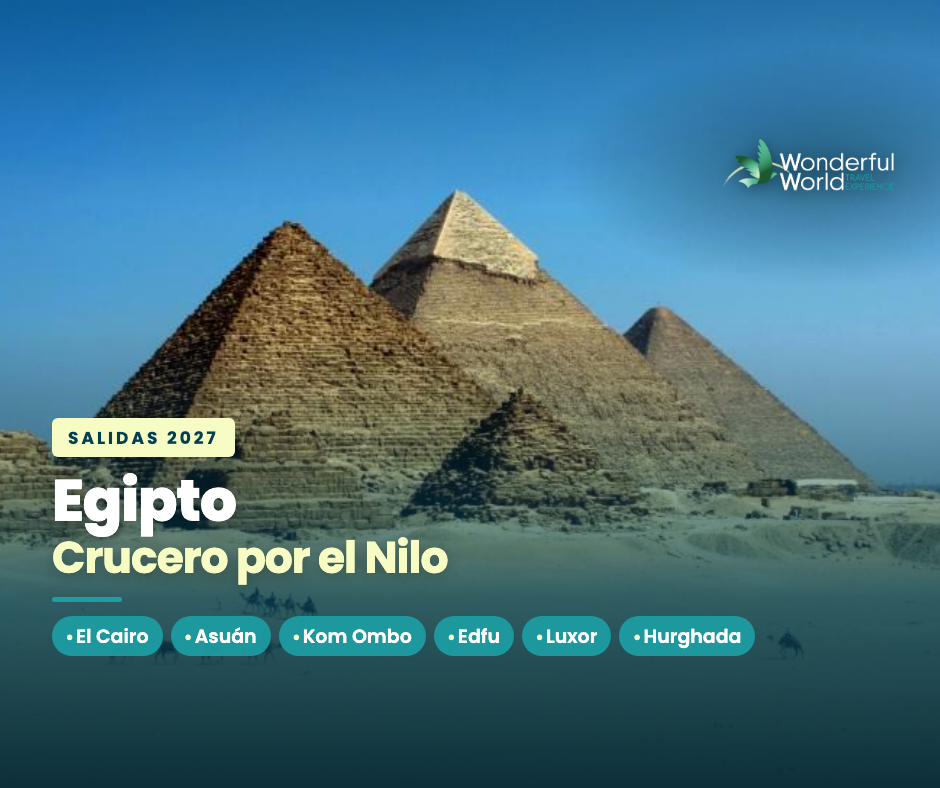 2027 - Egipto con Crucero en el Nilo, Mar Rojo & Alejandria