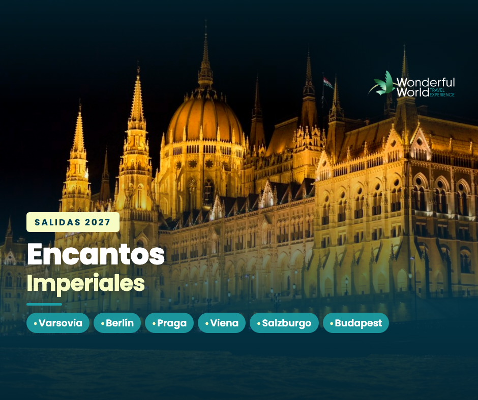 2027 - Encantos Imperiales. Polonia, Alemania, Rep Checa, Austria, Hungria. *Linea Plus. 