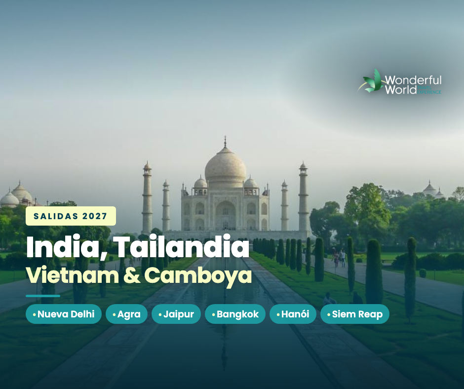 2027 - India, Tailandia, Vietnam y Camboya 