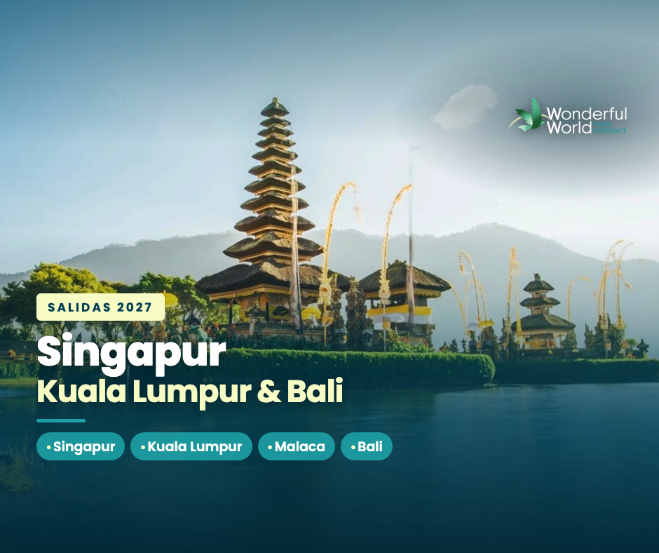 2027 - Singapur, Kuala Lumpur & Bali